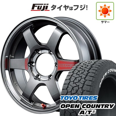 【新品国産車用6穴139.7】 夏タイヤ ホイール4本セット 285/60R18 トーヨー オープンカントリー A/T III RWL/RBL RAYS レイズ ボルクレーシング TE37SB SL 8.5J 18インチ(送料無料)