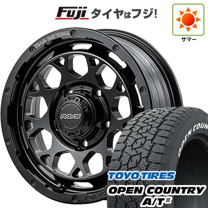 【新品】ジムニー 夏タイヤ ホイール4本セット 175/80R16 トーヨー オープンカントリー A/T III RWL/RBL RAYS レイズ デイトナ M9+ 16インチ(送料無料) サマータイヤ|フジコーポレーション