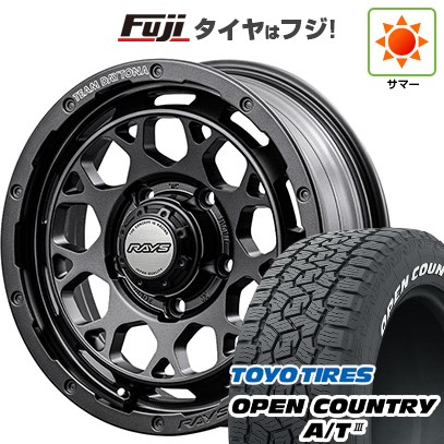 【新品】ジムニーシエラ/ジムニーノマド 夏タイヤ ホイール4本セット 215/70R16 トーヨー オープンカントリー A/T III RWL/RBL RAYS レイズ デイトナ M9+ SPEC-M 16インチ(送料無料) サマータイヤ|フジコーポレーション