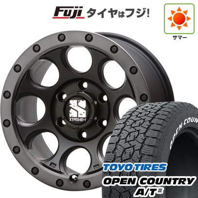 【新品国産車用6穴139.7】 夏タイヤ ホイール4本セット 285/60R18 トーヨー オープンカントリー A/T III RWL/RBL MLJ エクストリームJ XJ03 8J 18インチ(送料無料)