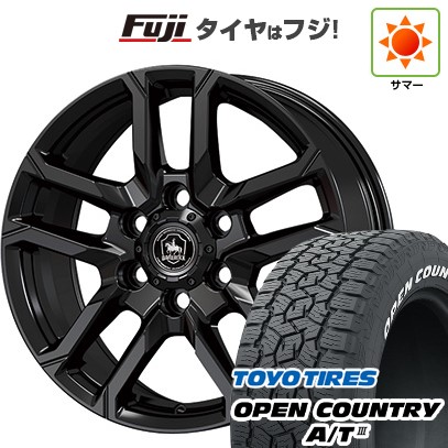 【新品】プラド/ハイラックス 夏タイヤ ホイール4本セット 265/65R17 トーヨー オープンカントリー A/T III RWL/RBL コーセイ ベアロック バイソン 17インチ(送料無料) サマータイヤ｜フジコーポレーション