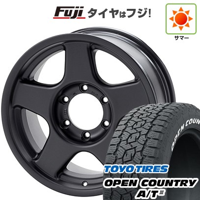 【新品】プラド/ハイラックス 夏タイヤ ホイール4本セット 265/65R17 トーヨー オープンカントリー A/T III RWL/RBL フォーバイフォーエンジニア ブラッドレー V 17インチ(送料無料) サマータイヤ|フジコーポレーション