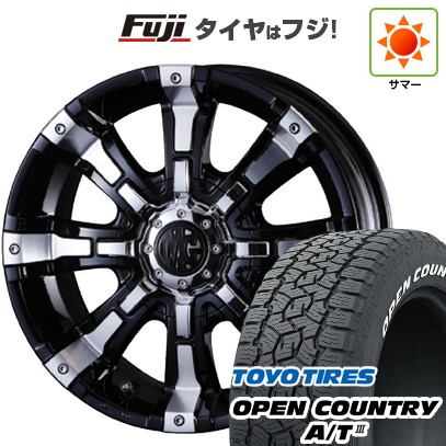 【新品】プラド/ハイラックス 夏タイヤ ホイール4本セット 265/65R17 トーヨー オープンカントリー A/T III RWL/RBL クリムソン マーテルギア(MG) ビースト 17インチ(送料無料) サマータイヤ|フジコーポレーション