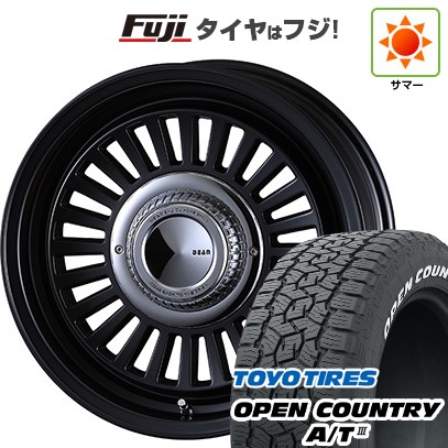 【新品】ジムニー 夏タイヤ ホイール4本セット 175/80R16 トーヨー オープンカントリー A/T III RWL/RBL クリムソン ディーン カリフォルニア 16インチ(送料無料) サマータイヤ|フジコーポレーション