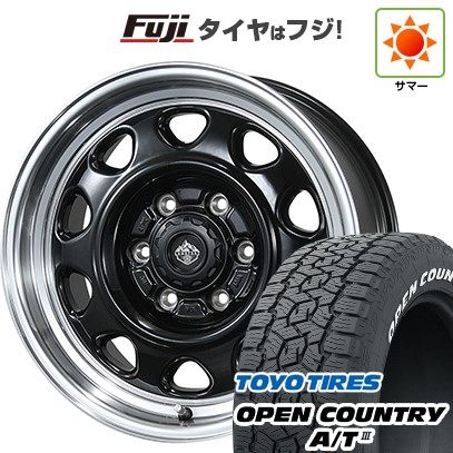 【新品】プラド/ハイラックス 夏タイヤ ホイール4本セット 265/65R17 トーヨー オープンカントリー A/T III RWL/RBL トピー ランドフット SWZ 17インチ(送料無料) サマータイヤ｜フジコーポレーション