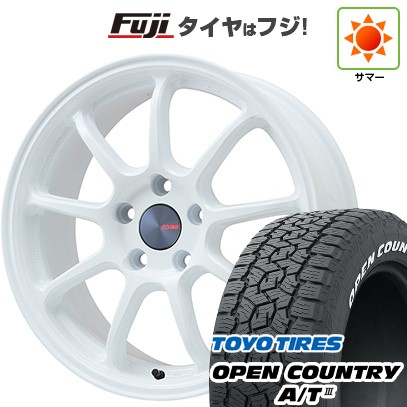【新品国産車用5穴114.3】 夏タイヤ ホイール4本セット 225/60R17 トーヨー オープンカントリー A/T III RWL/RBL ENKEI エンケイ PF09 フジオリジナルカラー 17インチ(送料無料)｜フジコーポレーション