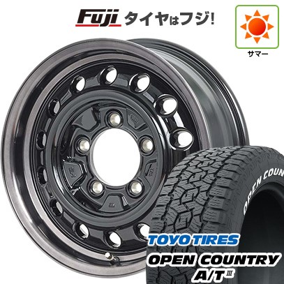 【新品】ジムニー 夏タイヤ ホイール4本セット 175/80R16 トーヨー オープンカントリー A/T III RWL/RBL アピオ ワイルドボア D 16インチ(送料無料) サマータイヤ|フジコーポレーション