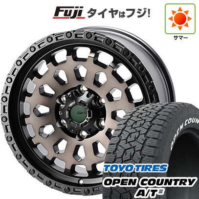 【新品】ランクル250/ランクル300 夏タイヤ ホイール4本セット 265/65R18 トーヨー オープンカントリー A/T III RWL/RBL フォーバイフォーエンジニア エアージー ヴァルカン ゴーストエディション 8.5J 18インチ(送料無料)