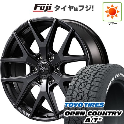 【新品】プラド/ハイラックス 夏タイヤ ホイール4本セット 265/65R17 トーヨー オープンカントリー A/T III RWL/RBL MID WHEELS NITRO POWER M62 トマホーク 17インチ(送料無料) サマータイヤ|フジコーポレーション