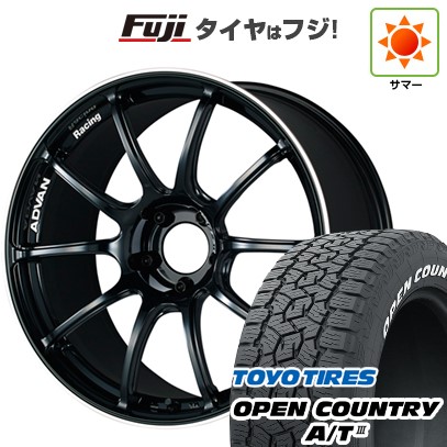 【新品国産車用5穴100】 夏タイヤ ホイール4本セット 225/60R17 トーヨー オープンカントリー A/T III RWL/RBL ヨコハマ アドバンレーシング RZII 17インチ(送料無料)｜フジコーポレーション