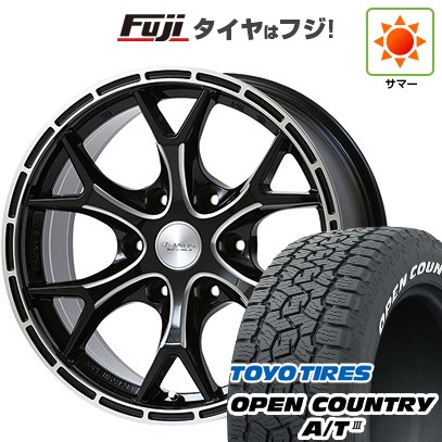 【新品】プラド/ハイラックス 夏タイヤ ホイール4本セット 265/65R17 トーヨー オープンカントリー A/T III RWL/RBL ジャオス トライブクロウ 17インチ(送料無料) サマータイヤ｜フジコーポレーション