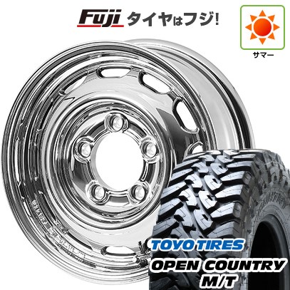 【新品】ジムニー 夏タイヤ ホイール4本セット 195R16C 104/102Q トーヨー オープンカントリー M/T アピオ ワイルドボア ベンチュラ 5.5J 16インチ(送料無料)