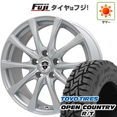 【新品国産車用5穴114.3】 夏タイヤ ホイール4本セット 225/60R17 トーヨー オープンカントリー R/T RBL エルベ エステローザ FSV 17インチ(送料無料)｜フジコーポレーション