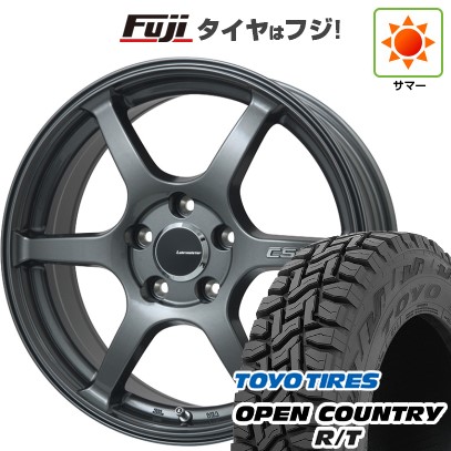 【新品国産車用5穴114.3】 夏タイヤ ホイール4本セット 225/60R17 トーヨー オープンカントリー R/T RBL レアマイスター CS-V6(ガンメタ) 17インチ(送料無料)｜フジコーポレーション