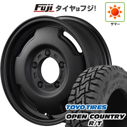 【新品】ジムニーシエラ/ジムニーノマド 夏タイヤ ホイール4本セット 195/80R15 トーヨー オープンカントリー R/T RBL アピオ ワイルドボア SR 6J 15インチ(送料無料)