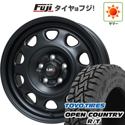 【新品】デリカD5 夏タイヤ ホイール4本セット 215/70R16 トーヨー オープンカントリー R/T RBL レアマイスター LMG OFF-STYLE(マットブラック) 16インチ(送料無料)｜フジコーポレーション