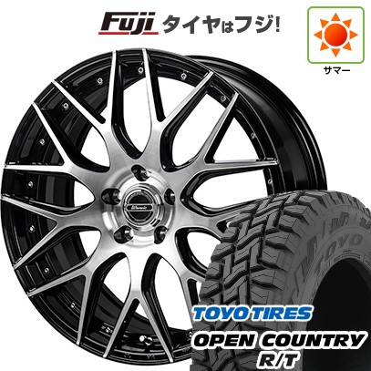 【新品国産車用5穴114.3】 夏タイヤ ホイール4本セット 225/60R17 トーヨー オープンカントリー R/T RBL モンツァ ワーウィック MX-09 17インチ(送料無料)|フジコーポレーション