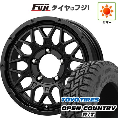 【新品】ジムニーシエラ/ジムニーノマド 夏タイヤ ホイール4本セット 215/70R16 トーヨー オープンカントリー R/T RBL コーセイ ボトムガルシア シャドウバーツ 16インチ(送料無料) サマータイヤ｜フジコーポレーション