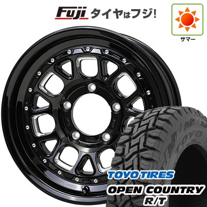 【新品】ジムニーシエラ/ジムニーノマド 夏タイヤ ホイール4本セット 215/70R16 トーヨー オープンカントリー R/T RBL ホットスタッフ バークレイハードロック ヒューロン 16インチ(送料無料) サマータイヤ｜フジコーポレーション
