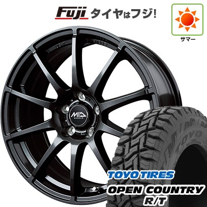 【新品国産車用5穴114.3】 夏タイヤ ホイール4本セット 225/60R17 トーヨー オープンカントリー R/T RBL MID WHEELS スタッグ ストロングガンメタ 17インチ(送料無料)｜フジコーポレーション