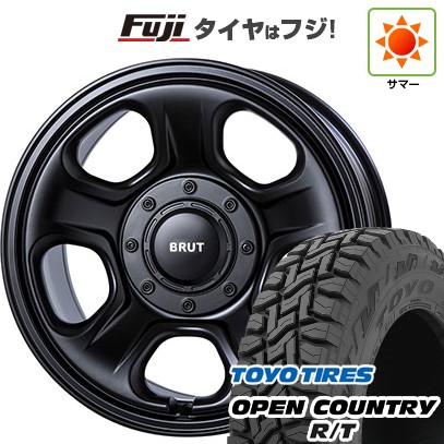 【新品】デリカD5 夏タイヤ ホイール4本セット 215/70R16 トーヨー オープンカントリー R/T RBL トライスター BRUT BR-33 16インチ(送料無料)|フジコーポレーション