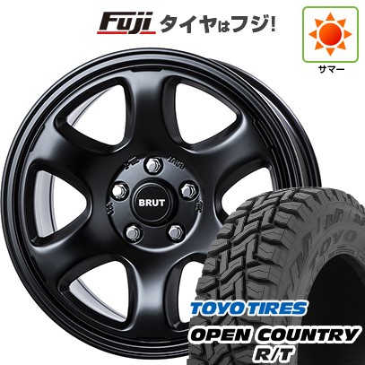 【新品国産車用5穴114.3】 夏タイヤ ホイール4本セット 225/60R17 トーヨー オープンカントリー R/T RBL トライスター BRUT BR-44 17インチ(送料無料)|フジコーポレーション