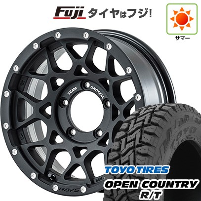 【新品】ジムニーシエラ/ジムニーノマド 夏タイヤ ホイール4本セット 215/70R16 トーヨー オープンカントリー R/T RBL RAYS レイズ デイトナ M8 16インチ(送料無料) サマータイヤ｜フジコーポレーション