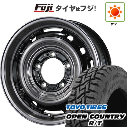 【新品】ジムニーシエラ/ジムニーノマド 夏タイヤ ホイール4本セット 215/70R16 トーヨー オープンカントリー R/T RBL トピー ランドフット XFG 16インチ(送料無料) サマータイヤ｜フジコーポレーション 79,255円