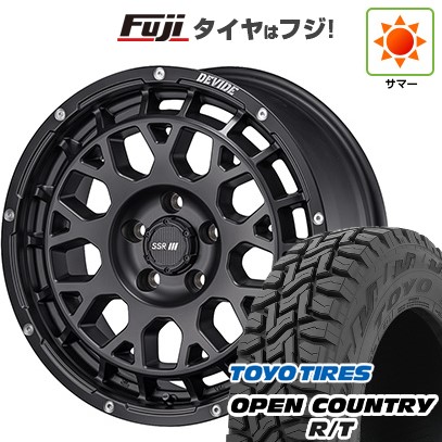 【新品】デリカD5 夏タイヤ ホイール4本セット 215/70R16 トーヨー オープンカントリー R/T RBL SSR ディバイド G:M 16インチ(送料無料)|フジコーポレーション