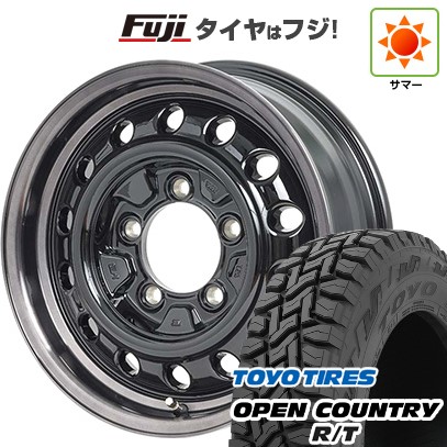 【新品】ジムニーシエラ/ジムニーノマド 夏タイヤ ホイール4本セット 215/70R16 トーヨー オープンカントリー R/T RBL アピオ ワイルドボア D 16インチ(送料無料) サマータイヤ｜フジコーポレーション
