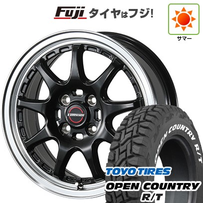 【新品 軽自動車】タフト ソリオ 夏タイヤ ホイール4本セット 165/65R15 トーヨー オープンカントリー R/T RWL/RBL ブレスト ユーロマジック タイプSC-9 5J 15インチ(送料無料)|フジコーポレーション