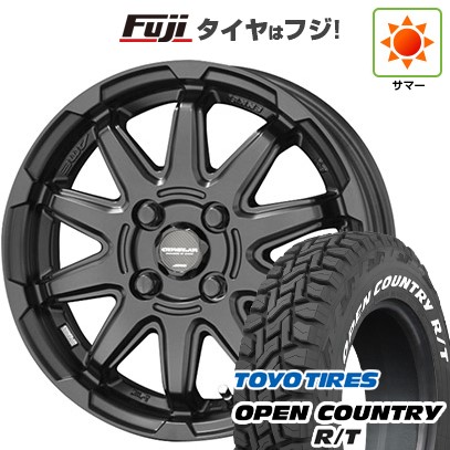 【新品 軽自動車】タフト ソリオ 夏タイヤ ホイール4本セット 165/65R15 トーヨー オープンカントリー R/T RWL/RBL 共豊 サーキュラー C10S 4.5J 15インチ(送料無料)