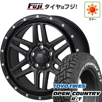 【新品】デリカD5 夏タイヤ ホイール4本セット 225/70R16 トーヨー オープンカントリー R/T RWL/RBL モンツァ HI-BLOCK エルデ 16インチ(送料無料)｜フジコーポレーション