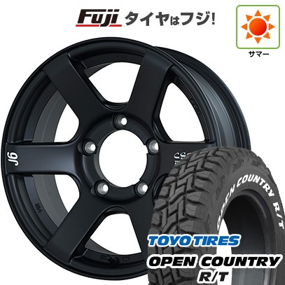 【新品】ジムニー 夏タイヤ ホイール4本セット 185/85R16 トーヨー オープンカントリー R/T RWL/RBL ドゥオール CST ZERO-1 ハイパーJ6 16インチ(送料無料) サマータイヤ|フジコーポレーション