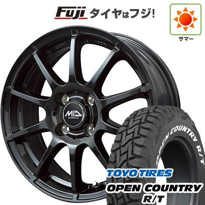 【新品 軽自動車】タフト ソリオ 夏タイヤ ホイール4本セット 165/65R15 トーヨー オープンカントリー R/T RWL/RBL MID WHEELS スタッグ ストロングガンメタ 4.5J 15インチ(送料無料) 57,660円