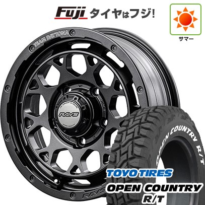 【新品】ジムニーシエラ/ジムニーノマド 夏タイヤ ホイール4本セット 225/70R16 トーヨー オープンカントリー R/T RWL/RBL RAYS レイズ デイトナ M9+ SPEC-M 16インチ(送料無料) サマータイヤ｜フジコーポレーション