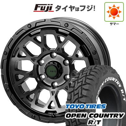 【新品】デリカD5 夏タイヤ ホイール4本セット 225/70R16 トーヨー オープンカントリー R/T RWL/RBL フォーバイフォーエンジニア エアージー ロックス ゴーストエディション 16インチ(送料無料)|フジコーポレーション