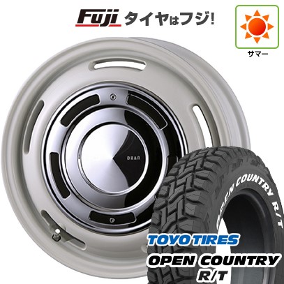 【新品 軽自動車】軽トラ 夏タイヤ ホイール4本セット 165/80R14 97/95N トーヨー オープンカントリー R/T RWL/RBL クリムソン ディーン クロスカントリー 14インチ(送料無料) サマータイヤ｜フジコーポレーション