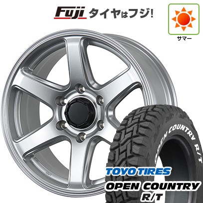 【新品】プラド/ハイラックス 夏タイヤ ホイール4本セット 265/65R17 トーヨー オープンカントリー R/T RWL/RBL トピー ME-A 17インチ(送料無料) サマータイヤ｜フジコーポレーション