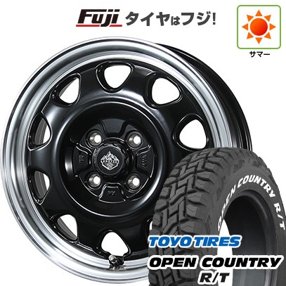 【新品 軽自動車】タフト ソリオ 夏タイヤ ホイール4本セット 165/65R15 トーヨー オープンカントリー R/T RWL/RBL トピー ランドフット SWZ 数量限定 4.5J 15インチ(送料無料)｜フジコーポレーション