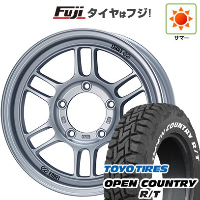 【新品】ジムニーシエラ/ジムニーノマド 夏タイヤ ホイール4本セット 225/70R16 トーヨー オープンカントリー R/T RWL/RBL ENKEI エンケイ オールロード RPT1 16インチ(送料無料) サマータイヤ｜フジコーポレーション