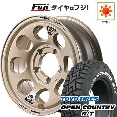 【新品】ジムニー 夏タイヤ ホイール4本セット 185/85R16 トーヨー オープンカントリー R/T RWL/RBL MID WHEELS MID×DOD ウシャリン 16インチ(送料無料)|フジコーポレーション
