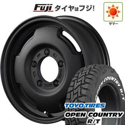 【新品】ジムニー 夏タイヤ ホイール4本セット 185/85R16 トーヨー オープンカントリー R/T RWL/RBL アピオ ワイルドボア SR 16インチ(送料無料) サマータイヤ|フジコーポレーション