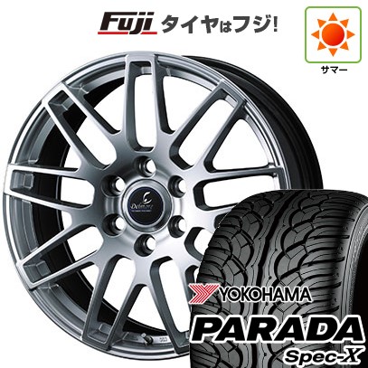 【新品】ランクル300 夏タイヤ ホイール4本セット 275/55R20 ヨコハマ PARADA Spec-X WEDS ウェッズ デルモア LC.S レクサス・トヨタ車専用 8J 20インチ(送料無料)