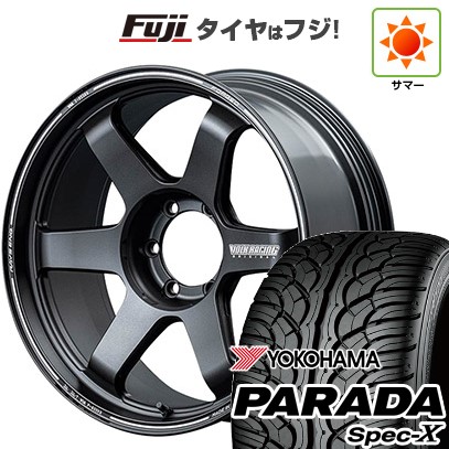 【新品】ランクル300 夏タイヤ ホイール4本セット 305/40R22 ヨコハマ PARADA Spec-X RAYS レイズ ボルクレーシング TE37 ULTRA X 10J 22インチ(送料無料)｜フジコーポレーション