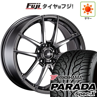 【新品国産車用5穴114.3】 夏タイヤ ホイール4本セット 235/55R20 ヨコハマ PARADA Spec-X SSR ライナー タイプ10モノブロック 8.5J 20インチ(送料無料)