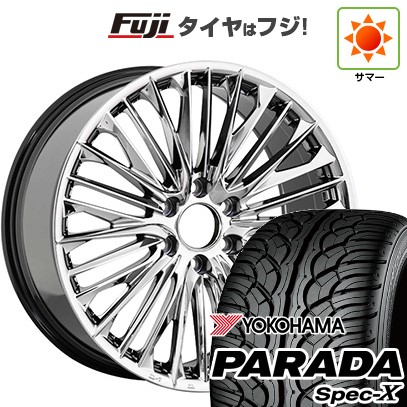 【新品】ランクル300 夏タイヤ ホイール4本セット 305/40R22 ヨコハマ PARADA Spec-X WALD ヴァルド ジェニュインライン F-001 10J 22インチ(送料無料)|フジコーポレーション