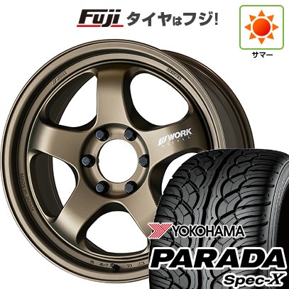 【新品】ランクル200 夏タイヤ ホイール4本セット 285/50R20 ヨコハマ PARADA Spec-X WORK ワーク マイスター S1 1P SUV 9J 20インチ(送料無料)