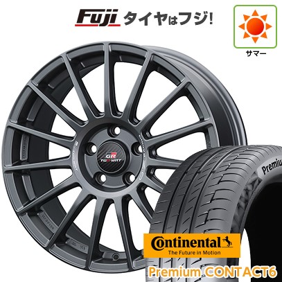 【新品国産車用5穴114.3】 夏タイヤ ホイール4本セット 245/40R21 コンチネンタル コンチ プレミアムコンタクト6(限定2024年製) OZ スーパーツーリズモ TGR-WRT 9J 21インチ(送料無料)