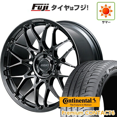 【新品】クラウンセダン 夏タイヤ ホイール4本セット 245/40R21 コンチネンタル コンチ プレミアムコンタクト6(限定2024年製) RAYS レイズ ボルクレーシング G29 21インチ(送料無料)